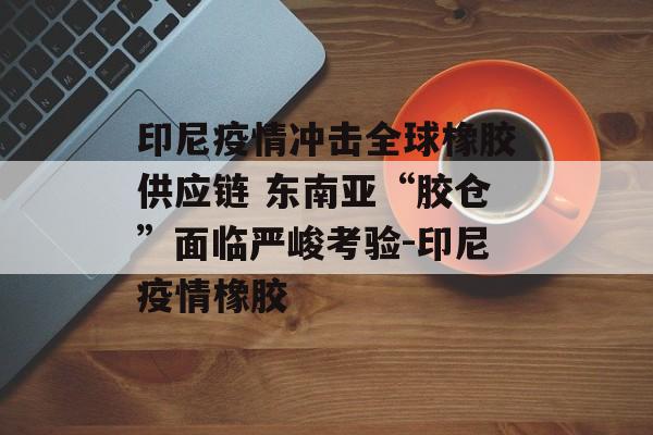 印尼疫情冲击全球橡胶供应链 东南亚“胶仓”面临严峻考验-印尼疫情橡胶